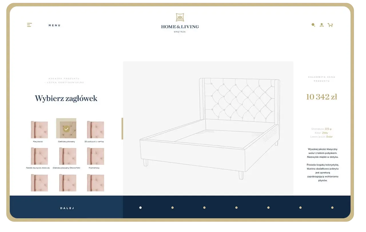 Home & Living - website screenshot